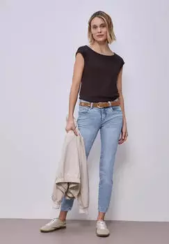 Street One York Jeans light blue/random wash (Damen) (A38031017679)