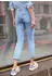 Street One Studio Tapered Leg Casual Jeans light bleached wash (Damen) (F38033017696)
