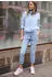 Street One Studio Tapered Leg Casual Jeans light bleached wash (Damen) (F38033017696)