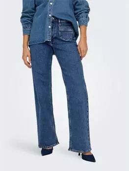 Only Juicy Life Wide High Waist Jeans