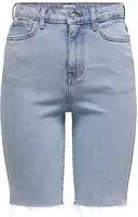ONLY Jeansshorts Emily 15311259 Blau Straight Fit Damen