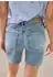 Street One Studio Straight Leg Shorts im Casual Fit Jeans light blue random washed (Damen) (F38103218093)