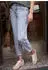Street One Studio Mid Waist Barrel Leg Loose Fit Jeans bleached wash (Damen) (F38069317895)