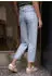 Street One Studio Mid Waist Barrel Leg Loose Fit Jeans bleached wash (Damen) (F38069317895)