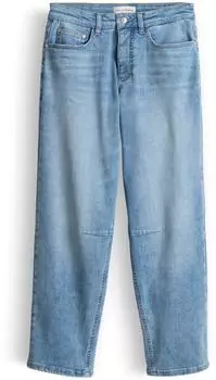 Opus Melly Relax Barrel Powerstretch Mid Rise Jeans light blue (Damen) (10360312016)