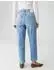 Opus Melly Relax Barrel Powerstretch Mid Rise Jeans light blue (Damen) (10360312016)