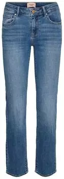Vero Moda Flash Mid Rise Straight Jeans medium blue denim (Damen) (10306823)