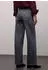 Street One Wide Leg Jeans steel grey washed (Damen) (A38017717623)