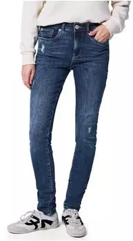 Street One Studio Destroyed Details Jeans dark blue authentic wash (Damen) (F37956817258)