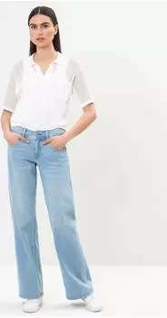 Herrlicher Edna Flared Jeans blue daisy (Damen) (5893-D9705-965)