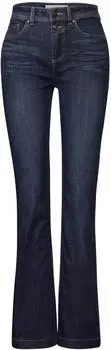 Street One Bootcut Jeans dark indigo/slightly washed (Damen) (A37882615981)