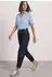 Street One High Waist Barrel Leg Jeans rinse blue washed (Damen) (A38089418049)