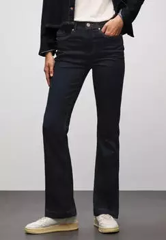 Street One Rinsed Bootcut Jeans rinsed dark blue (Damen) (A37952217233)