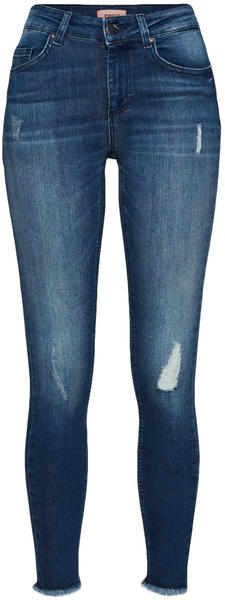 Only Blush Mid Ankle Skinny Fit Jeans medium blue denim