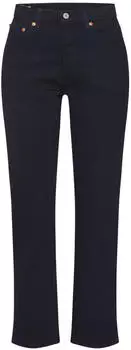 Levi's 501 Crop Jeans black heart