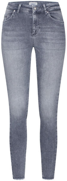 Only Blush Mid Ankle Skinny Fit Jeans grey denim