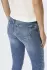 Only Power Mid Push Up Skinny Fit Jeans light blue denim
