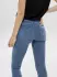 Only Power Mid Push Up Skinny Fit Jeans light blue denim