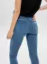 Only Power Mid Push Up Skinny Fit Jeans light blue denim