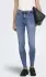 Only Power Mid Push Up Skinny Fit Jeans light blue denim