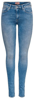 Only Carmen Life Reg Skinny Fit Jeans light blue denim