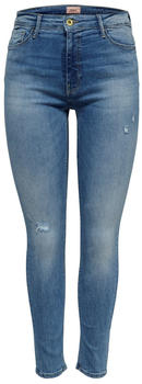 Only Paola HW Skinny Fit Jeans light blue denim
