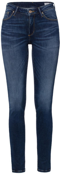 Cross Jeanswear Alan High Waist Skinny Fit Jeans (160) dark mid blue