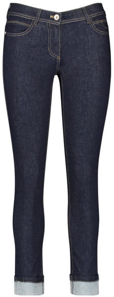 Taifun Jeans mit Saumaufschlag Skinny TS blau (110018-19095-85300)