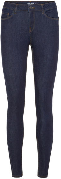 Vero Moda Seven Normal Waist Slim Fit Jeans (10183948) dark blue denim