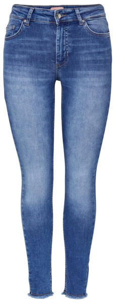 Only Blush Life Mid Ankle Skinny Fit Jeans medium blue denim