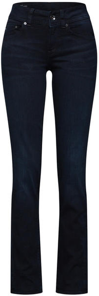 G-Star Midge Saddle Mid Waist Straight Jeans (D07145-8971-89) dark aged