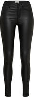 ONLY Lederimitathose "ONLANNE K MID WAIST COATED PNT NOOS"