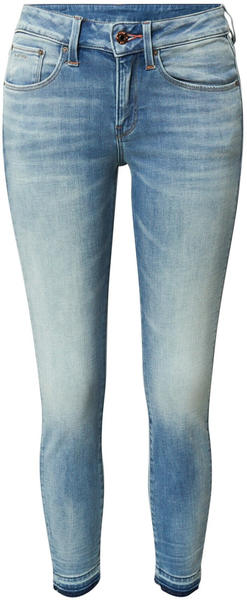 G-Star 3301 Mid Skinny Ripped Edge Ankle Jeans vintage beryl blue