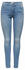 Only Wauw Life Mid Destroyed Skinny Fit Jeans medium blue denim