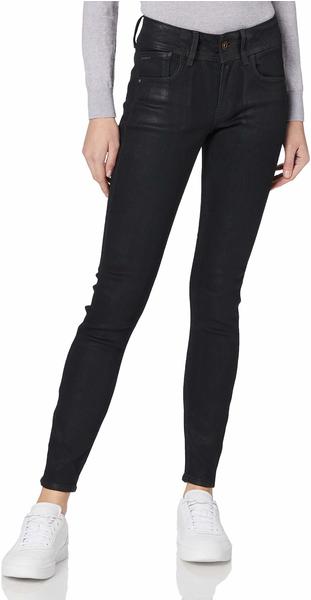 G-Star Lynn Mid Waist Skinny Jeans black radiant cobler