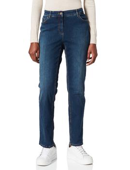 Gerry Weber 5 Pocket Straight Fit Jeans (1_92306-67940) dark blue used