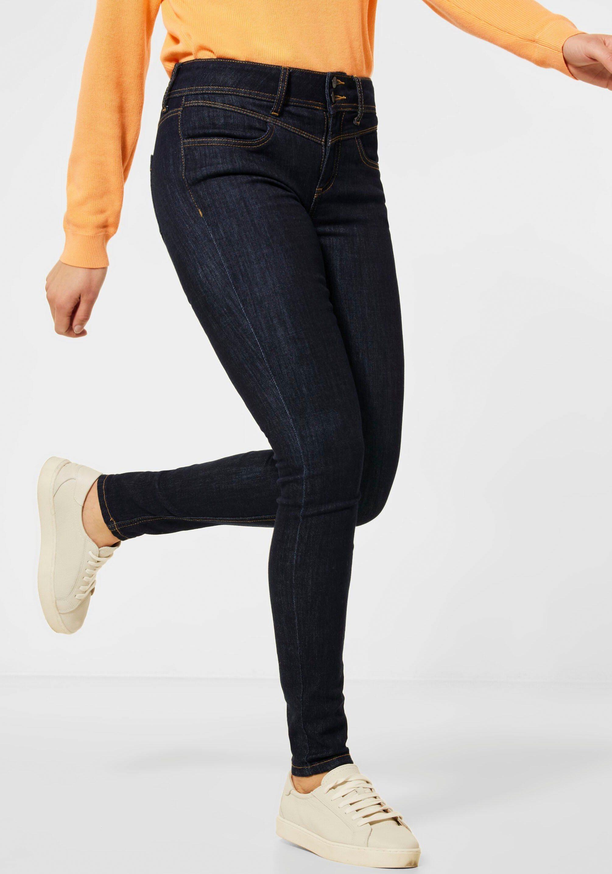 Street One York Slim Fit Jeans supple blue rinsed Test TOP Angebote ab  36,89 € (Oktober 2023)