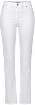 Levi's 724 High Rise Straight Jeans western white