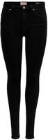 Only Skinny-fit-Jeans "ONLPOWER MID PH UP SK DNM REA3659 NOOS", Damen, Gr. XS (34),