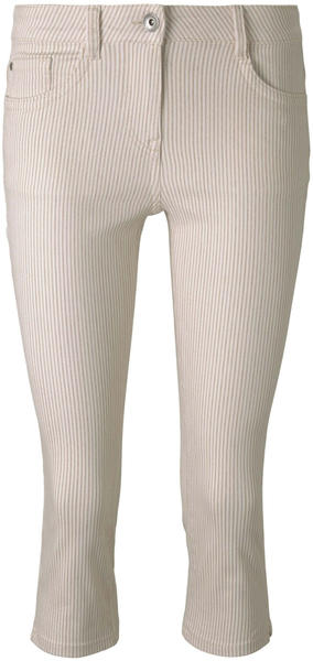 Tom Tailor Damen-jeans (1026101) offwhite thin stripe printed