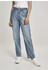 Urban Classics Ladies High Waist Straight Jeans (TB2972-02292-0025) mid stone wash
