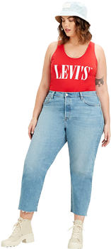 Levi's 501 Original Cropped Straight Fit jeans Plus Size salsa stonewash (859530022)