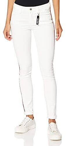 Mavi Adriana Super Skinny Jeans double white binded