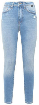 Mavi Scarlett Super Skinny Jeans brushed all blue
