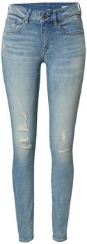 G-Star 3301 Mid Waist Skinny Jeans vintage cool aqua destroyed