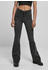 Urban Classics Ladies High Waist Flared Denim Pants (TB4549-00709-0006) black washed