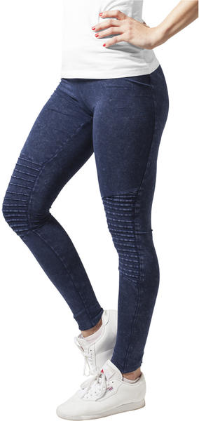 Urban Classics Ladies Denim Jersey Leggings (TB1056-00438-0037) indigo