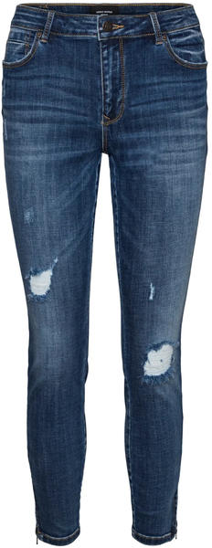 Vero Moda Tilde NW Ankle Zip Skinny Fit Jeans medium blue denim