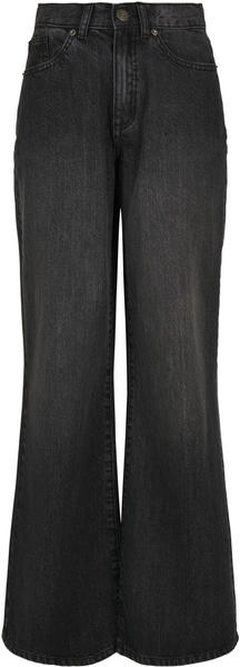 Urban Classics Ladies Wide Leg Denim Pants (TB4744-03526-0006) blackwashed