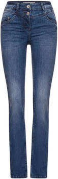 Cecil Toronto Slim Fit Jeans (B374608) mid blue wash